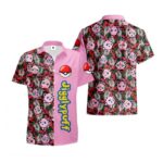 Chemise hawaïenne Pokémon Rondoudou  – Maison Otaku