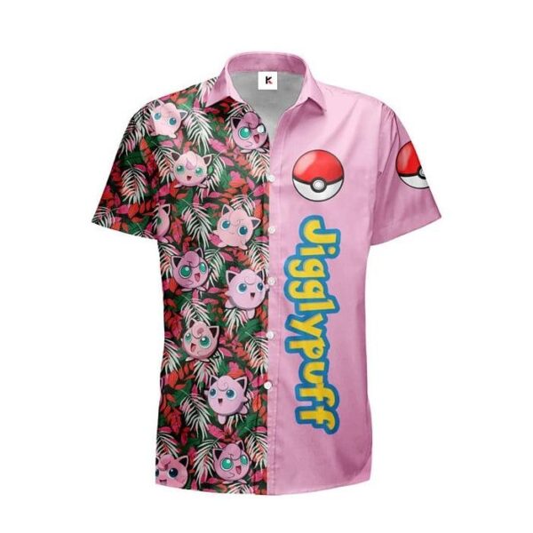 Chemise hawaïenne Pokémon Rondoudou  - Maison Otaku – Image 2