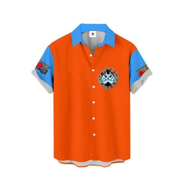 Chemise hawaïenne One Piece Jinbe 03 - Maison Otaku – Image 2