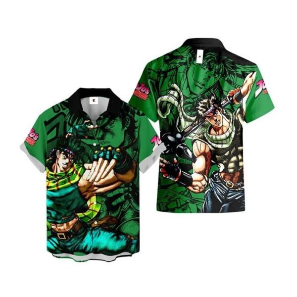 Chemise hawaïenne JoJo’s Bizarre Adventure Joseph Joestar - Maison Otaku