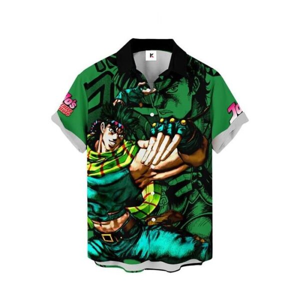 Chemise hawaïenne JoJo’s Bizarre Adventure Joseph Joestar - Maison Otaku – Image 2