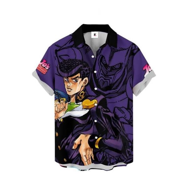 Chemise hawaïenne JoJo’s Bizarre Adventure Josuke Higashikata - Maison Otaku – Image 2
