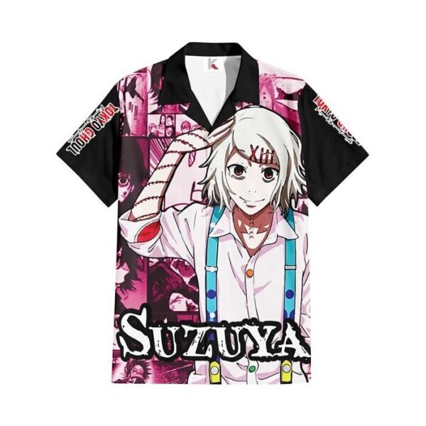 Chemise hawaïenne Tokyo Ghoul Juuzou Suzuya - Maison Otaku – Image 2