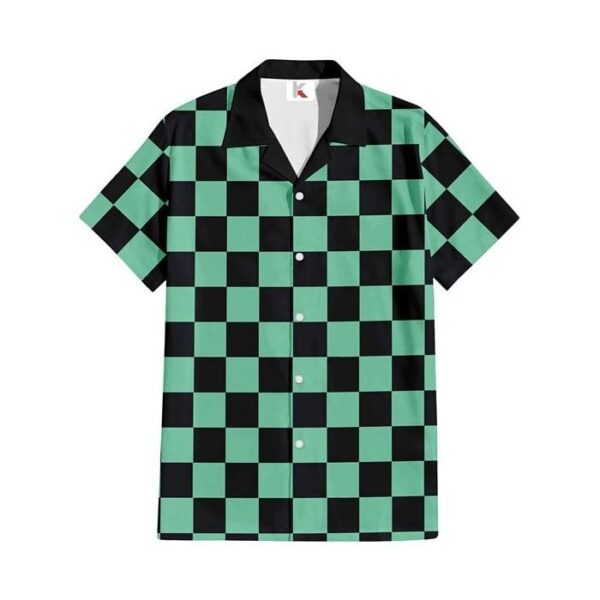 Chemise hawaïenne Demon Slayer Famille Kamado - Maison Otaku – Image 2