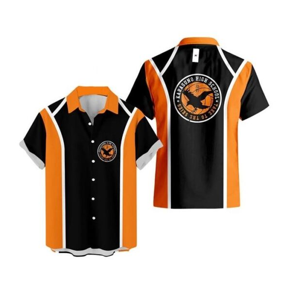 Chemise hawaïenne Haikyuu!! Karasuno 02 - Maison Otaku