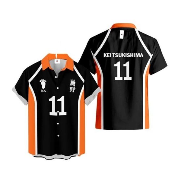 Chemise hawaïenne Haikyuu!! Kei Tsukishima - Maison Otaku