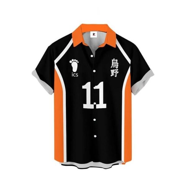 Chemise hawaïenne Haikyuu!! Kei Tsukishima - Maison Otaku – Image 2