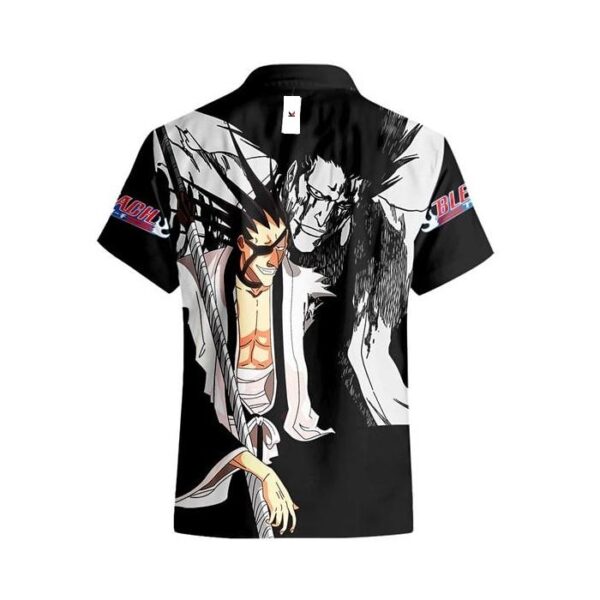 Chemise hawaïenne Bleach Kenpachi Zaraki - Maison Otaku – Image 3