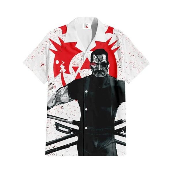 Chemise hawaïenne Fullmetal Alchemist King Bradley 02 - Maison Otaku – Image 2
