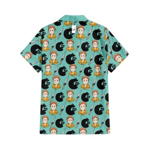Chemise hawaïenne Pokémon Togepi Vague de Kanagawa - Maison Otaku – Image 3