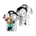 Chemise hawaïenne Seven Deadly Sins King – Maison Otaku