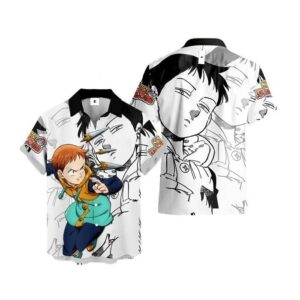 Chemise hawaïenne Seven Deadly Sins King - Maison Otaku