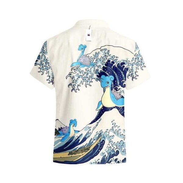 Chemise hawaïenne Pokémon Amphinobi Vague de Kanagawa - Maison Otaku – Image 3