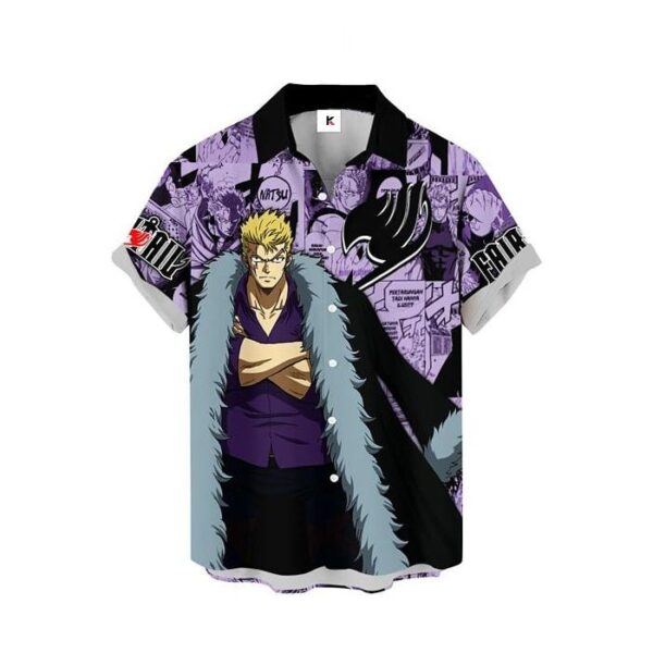 Chemise hawaïenne Fairy Tail Laxus Dreyar - Maison Otaku – Image 2