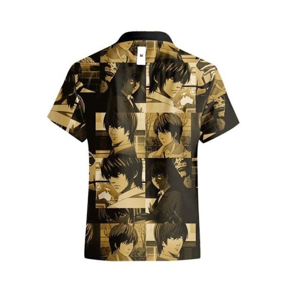 Chemise hawaïenne Death Note Light Yagami - Maison Otaku – Image 3