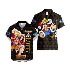 Chemise hawaïenne One Piece Luffy Gear 5 02 - Maison Otaku