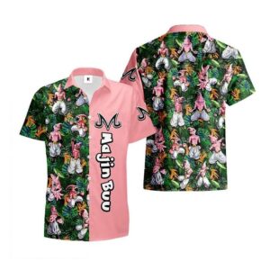 Chemise hawaïenne Dragon Ball Majin Buu 02 - Maison Otaku