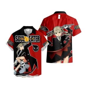Chemise hawaïenne Soul Eater Maka Albarn - Maison Otaku