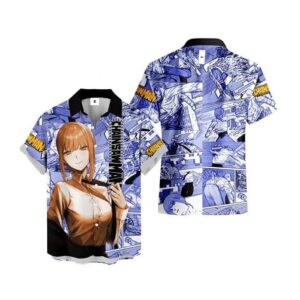 Chemise hawaïenne Chainsaw Man Makima - Maison Otaku