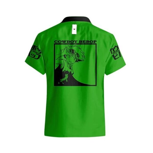 Chemise hawaïenne Cowboy Bebop Edward Wong - Maison Otaku – Image 3