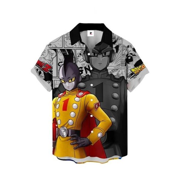 Chemise hawaïenne Dragon Ball Gamma 1 & 2 - Maison Otaku – Image 2