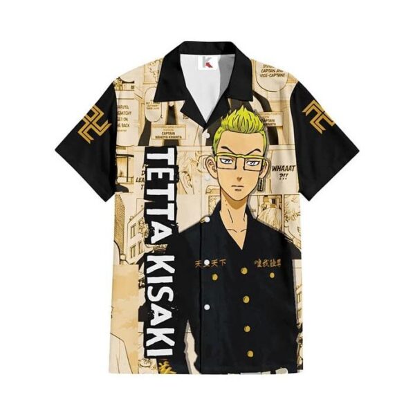 Chemise hawaïenne Tokyo Revengers Tetta Kisaki - Maison Otaku – Image 2