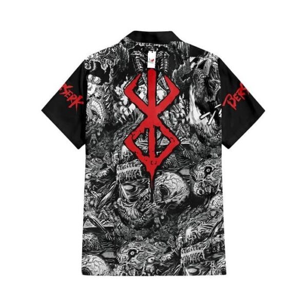 Chemise hawaïenne Fairy Tail Laxus Dreyar - Maison Otaku – Image 3