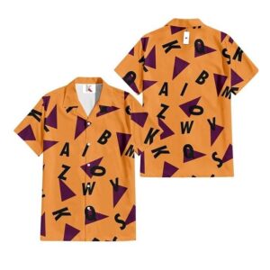 Chemise hawaïenne Dragon Ball Tortue Géniale Symboles - Maison Otaku