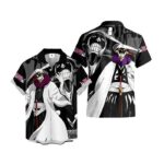 Chemise hawaïenne Bleach Mayuri Kurotsuchi 02 – Maison Otaku