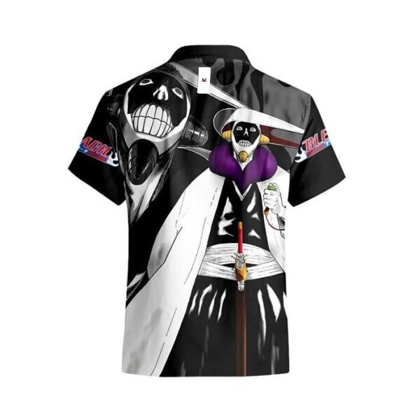 Chemise hawaïenne Bleach Mayuri Kurotsuchi 02 - Maison Otaku – Image 3