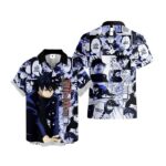 Chemise hawaïenne Jujutsu Kaisen Megumi Fushiguro – Maison Otaku