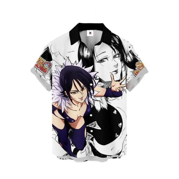 Chemise hawaïenne Seven Deadly Sins Merlin - Maison Otaku – Image 2