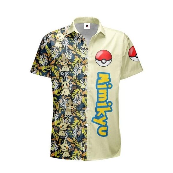 Chemise hawaïenne Pokémon Mimikyu 03 - Maison Otaku – Image 2