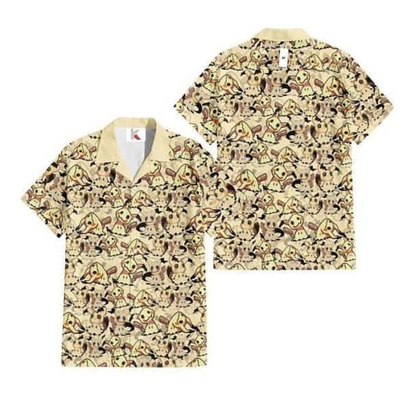 Chemise hawaïenne Pokémon Mimikyu - Maison Otaku