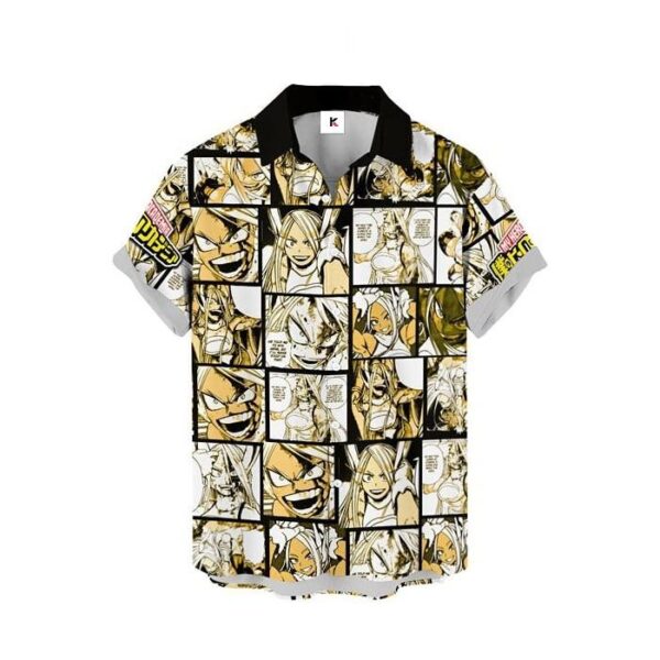 Chemise hawaïenne My Hero Academia Mirko 02 - Maison Otaku – Image 2