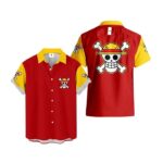 Chemise hawaïenne One Piece Monkey D. Luffy 03 – Maison Otaku
