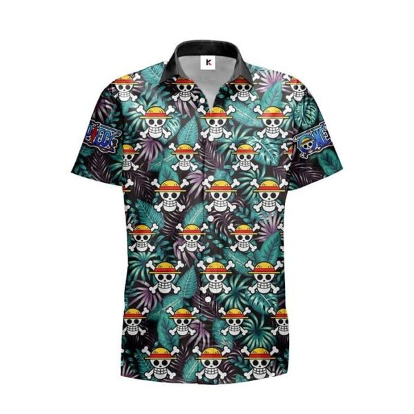 Chemise hawaïenne One Piece Monkey D. Luffy - Maison Otaku – Image 2