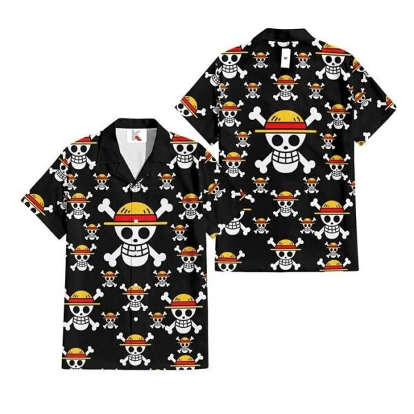 Chemise hawaïenne One Piece Monkey D. Luffy 02 - Maison Otaku