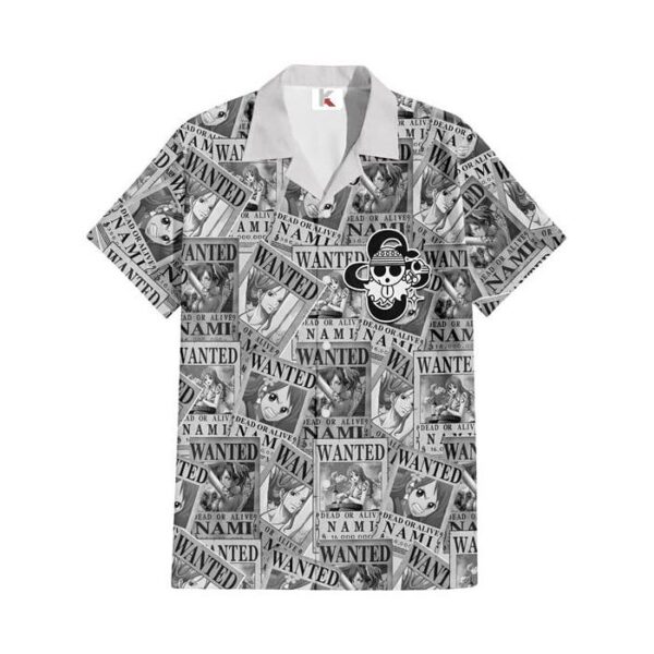 Chemise hawaïenne One Piece Nami 03 - Maison Otaku – Image 2