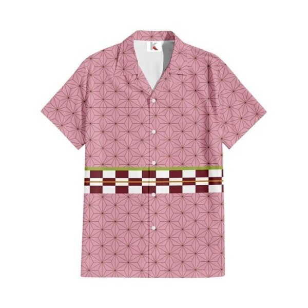 Chemise hawaïenne Demon Slayer Nezuko 03 - Maison Otaku – Image 2