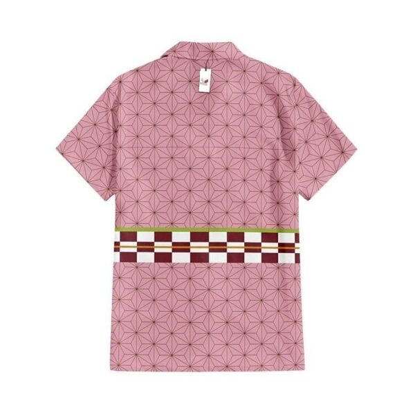 Chemise hawaïenne Demon Slayer Nezuko 03 - Maison Otaku – Image 3