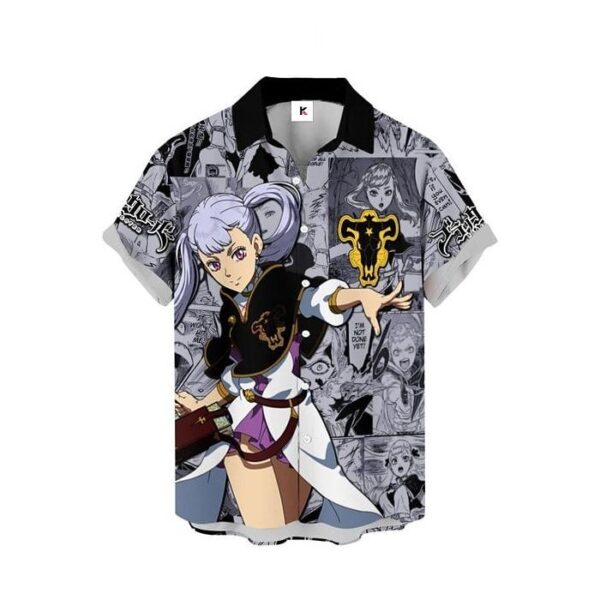 Chemise hawaïenne Black Clover Noelle Silva - Maison Otaku – Image 2