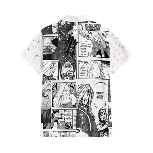 Chemise hawaïenne Dragon Ball Yamcha Symboles - Maison Otaku – Image 3