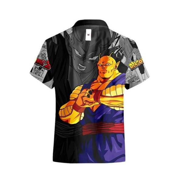Chemise hawaïenne Dragon Ball Goku Symboles Kaïo - Maison Otaku – Image 3