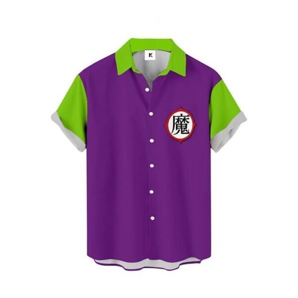 Chemise hawaïenne Dragon Ball Piccolo - Maison Otaku – Image 2