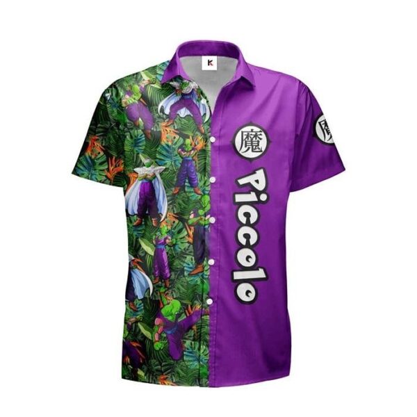 Chemise hawaïenne Dragon Ball Piccolo 02 - Maison Otaku – Image 2
