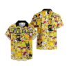 Chemise hawaïenne Pokémon Pikachu 03 - Maison Otaku
