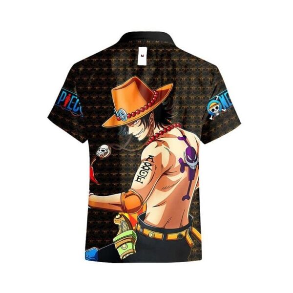 Chemise hawaïenne One Piece Monkey D. Luffy 02 - Maison Otaku – Image 3