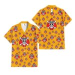 Chemise hawaïenne One Piece Portgas D. Ace 02 – Maison Otaku