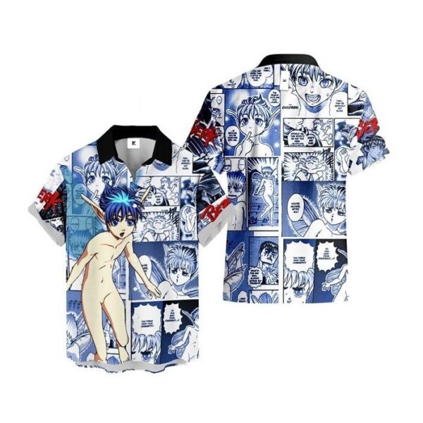 Chemise hawaïenne Re:Zero Puck - Maison Otaku